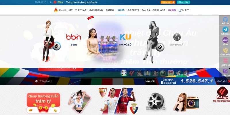 Khái quát về sảnh cược xổ số Kubet